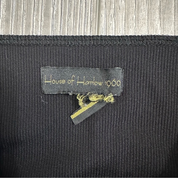 House of Harlow Black Halter Bodysuit Size M - Picture 3 of 5